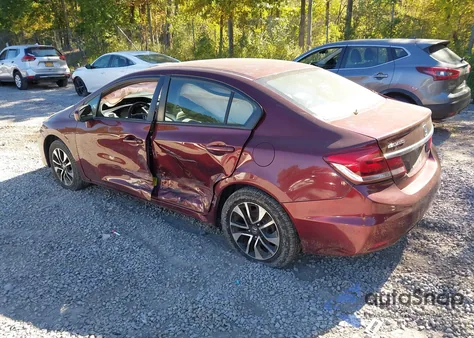 2014 Honda Civic Ex from USA, damaged, VIN 2HGFB2F80EH530373